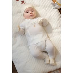 Thumbnail Bộ dài tay La Pomme cúc lệch dễ thương 2