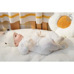 Thumbnail Bộ dài tay La Pomme cúc lệch dễ thương 4