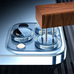 Thumbnail Bộ dán bảo vệ từng mắt camera iphone KTM bằng kim loại chống xước, chống lóa, HD cho ip 14Promax ,13 12 11 Pro Max 3