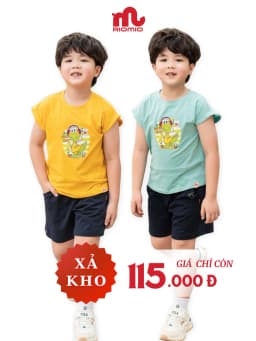 Thumbnail Bộ đồ bé trai mùa hè RIOMIO hình dễ thương chất cotton mềm mát 13-27kg RBT632.1và RBT632.2 1