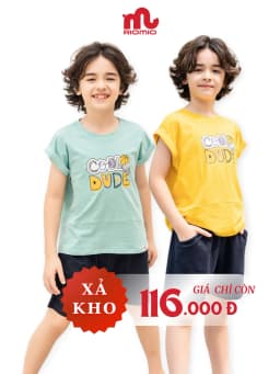 Thumbnail Bộ đồ bé trai RIOMIO in hình dễ thương chất cotton mềm mát co giãn cho bé 27-50kg RBT632.2 1