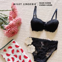 Thumbnail Bộ Đồ Lót Ren Hoa Gọng Mềm Elegant Lady Miley Lingerie BRL05- FLS03 1