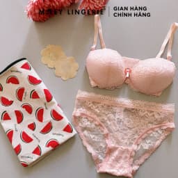 Thumbnail Bộ Đồ Lót Ren Hoa Gọng Mềm Elegant Lady Miley Lingerie BRL05- FLS03 2