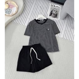 Thumbnail Bộ đồ nữ classic dáng đùi chất cotton co giãn, mềm mát 2
