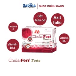 Thumbnail Bộ đôi Chela Ferr Forte và Gold DHA  36,6g(Olimp Labs). Thực phẩm bảo vệ sức khỏe hỗ trợ bổ sung sắt,axit folic và DHA 3
