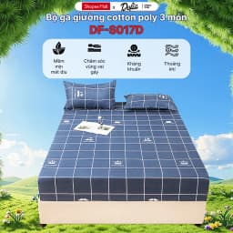 Thumbnail Bộ Ga Trải Giường Dofia cao cấp chất liệu An Toàn cho Làn Da Kháng Khuẩn và thoáng mát 1