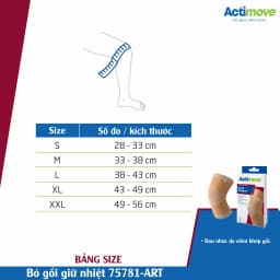 Thumbnail Bó gối giữ nhiệt 75781-ART Actimove Knee Support 4