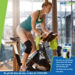 Thumbnail Bó Gối Thể Thao Đai Dán, Có Đệm Hở 75593-SPO Actimove Knee Support 2