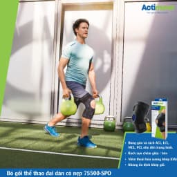 Thumbnail Bó gối thể thao đai dán có nẹp 75500-SPO Actimove Knee Brace 1