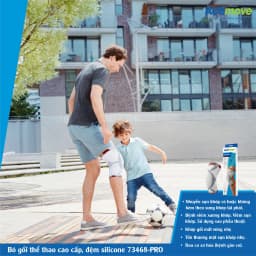 Thumbnail Bó gối thể thao cao cấp, đệm silicone 73468-PRO Actimove GenuMotion 2