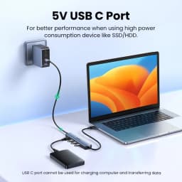 Thumbnail Bộ HUB LLANO chia 4 cổng USB 3.0 cho máy in/ chuột/ đèn flash HD 3