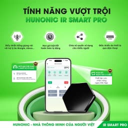 Thumbnail Bộ Điều Khiển Hồng Ngoại Tivi, Điều Hoà Hunonic, Điều Khiển Thiết Bị Từ Xa Bằng Điện Thoại - HNIRS 2