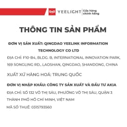 Thumbnail Bộ điều khiển trung tâm cho đèn âm trần Yeelight Bluetooth Mesh Gateway hàng chính hãng bh 12 tháng 1