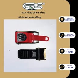 Thumbnail Bộ khóa cài GRS chất liệu inox thay thế cho mũ bảo hiểm 3