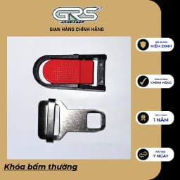 Thumbnail Bộ khóa cài mũ bảo hiểm GRS đủ loại, có thể thay thế được cho tất cả các loại mũ nón bảo hiểm trên thị trường 2