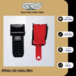 Thumbnail Bộ khóa cài mũ bảo hiểm GRS đủ loại, có thể thay thế được cho tất cả các loại mũ nón bảo hiểm trên thị trường 4