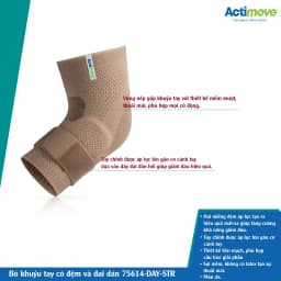 Thumbnail Bó khuỷu tay có đệm và đai dán 75614-DAY-STR Actimove Elbow Support 3