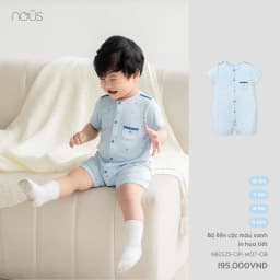 Thumbnail Bộ liền body cộc Nous (3-12 tháng) 3