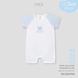 Thumbnail Bộ liền cộc Nous chất liệu mềm mại màu sắc dễ thương cho bé từ sơ sinh 3