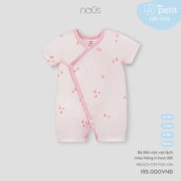 Thumbnail Bộ liền cộc Nous chất liệu mềm mại màu sắc dễ thương cho bé từ sơ sinh 4