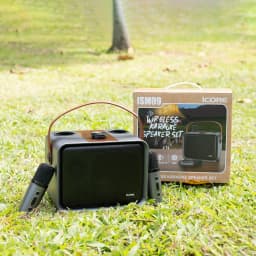 Thumbnail Bộ Loa Karaoke Bluetooth iCore ISM09 Kèm 02 Micro - CHÍNH HÃNG STORE 3