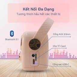 Thumbnail Bộ Loa Karaoke Mini Cổ Điển Bluetooth iCore VSM99 kèm 02 Micro - CHÍNH HÃNG STORE 4
