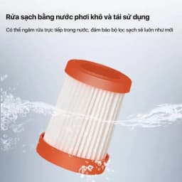 Thumbnail Bộ lọc HEPA thay thế cho máy hút bụi giường nệm Deerma CM980 4