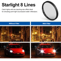 Thumbnail Bộ lọc ống kính máy ảnh điện thoại Fonken 52mm 8 dòng + kẹp cpl starlight thông dụng có thể điều chỉnh 3