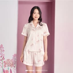 Thumbnail Bộ mặc nhà lụa trơn cao cấp dáng pyjama thanh lịch Mialala 5131 DMN02015131 1