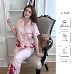 Thumbnail BỘ MẶC NHÀ SHE BY ZAM - A76 - HỌA TIẾT THỎ HỒNG 2