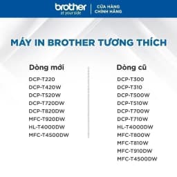 Thumbnail Bộ mực in phun Brother (BT-D60BK + BT5000C/M/Y) 3