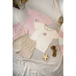 Thumbnail Bộ ngắn tay cổ tròn BU Baby Siro BSR130406 2