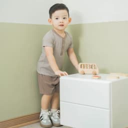 Thumbnail Bộ ngắn tay cổ trụ Siro BSR130304 | Quần áo chính hãng BU Baby 2