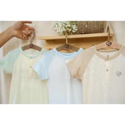 Thumbnail Bộ ngắn tay cổ trụ Siro BU Baby BSR130305 1