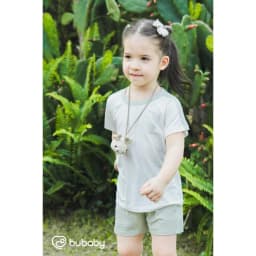 Thumbnail Bộ ngắn tay raglan cổ tròn Molist BU Baby BMD130400 1