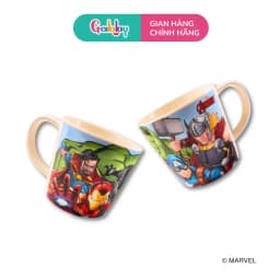 Thumbnail Bộ Đồ Dùng Oasis Park Tô, Cốc, Khay, Đũa Tập Ăn, Muỗng,Thìa Nĩa Hình Siêu Anh Hùng Marvel 4