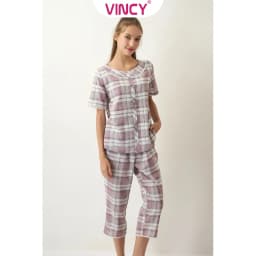 Thumbnail Bộ Đồ Kate Lửng Nữ Vincy BKL032S21 1