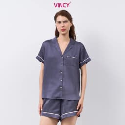 Thumbnail Bộ Đồ Shorts Vải Satin Vincy BSS108W22 3