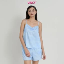 Thumbnail Bộ Đồ Shorts Vải Satin Vincy BSS077W91 2