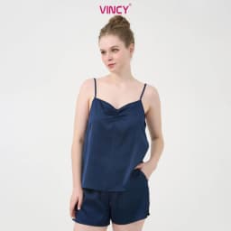 Thumbnail Bộ Đồ Shorts Vải Satin Vincy BSS077W91 3