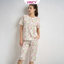 Thumbnail Bộ Đồ Thun Lửng Nữ Vincy BTL026S11 4