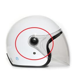 Thumbnail Bộ ốc vít nhựa gắn kính mũ bảo hiểm GRO và các loại nón tương tự 3