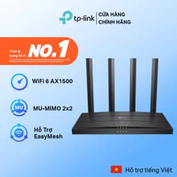Thumbnail Bộ Phát Router WiFi 6 TP-Link Archer AX12 Băng Tần Kép AX1500 1