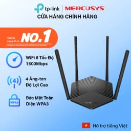 Thumbnail Bộ Phát Wifi 6 Mercusys MR60X / MR62X Chuẩn AX Tốc Độ 1500Mbps 1