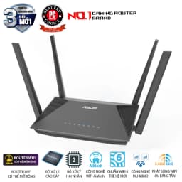 Thumbnail BỘ PHÁT WIFI ASUS RT-AX52 ((WIFI 6, CHUẨN AX1800, AIMESH) 3