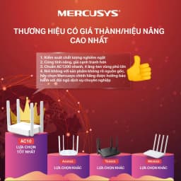 Thumbnail Bộ Phát Wifi Mercusys AC10 / MR30G Băng Tần Kép Chuẩn AC 1200Mbps 2