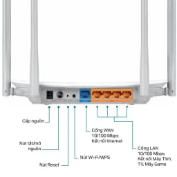 Thumbnail Bộ Phát Wifi TP-Link Archer C50 Chuẩn AC 1200Mbps 3