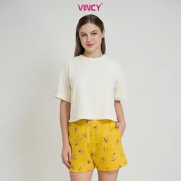Thumbnail Bộ phối quần short nỉ và áo thun cotton cho mùa Giáng Sinh BST030W41 4