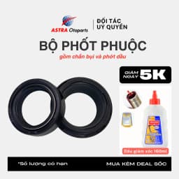 Thumbnail Bộ Phốt Phuộc/ Phớt Giảm Xóc ASPIRA mã H2-51490-GN5-1200 cho xe Honda Dream, Wave, Wave Alpha 1