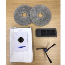 Thumbnail Bộ phụ kiện thay thế cho robot Ecovacs Deebot X2 Omni _ Bao gồm chổi cạnh, khăn lau, bộ lọc, túi rác 3